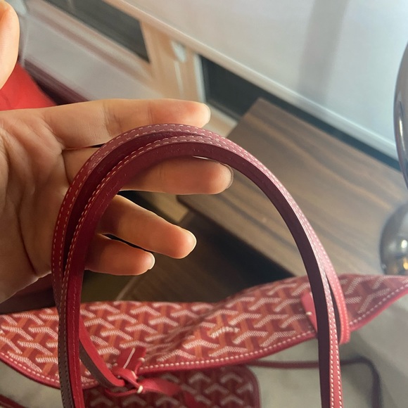 （Sold）Goyard Saint Louis Totte in Red - Picture 3 of 5